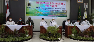 Kejaksaan Negeri Banjarnegara Hadiri Pembukaan Musda Ke-V Tahun 2021 IPHI (Ikatan Persaudaraan Haji Indonesia) Kabupaten Banjarnegara