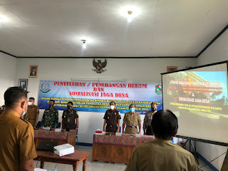 Kegiatan Penyuluhan Dan Penerangan Hukum Serta Sosialisasi Jaga Desa Kejari Banjarnegara Kepada Kepala Desa dan Perangkat Desa Se - Kecamatan Purwareja Klampok Kabupaten Banjarnegara